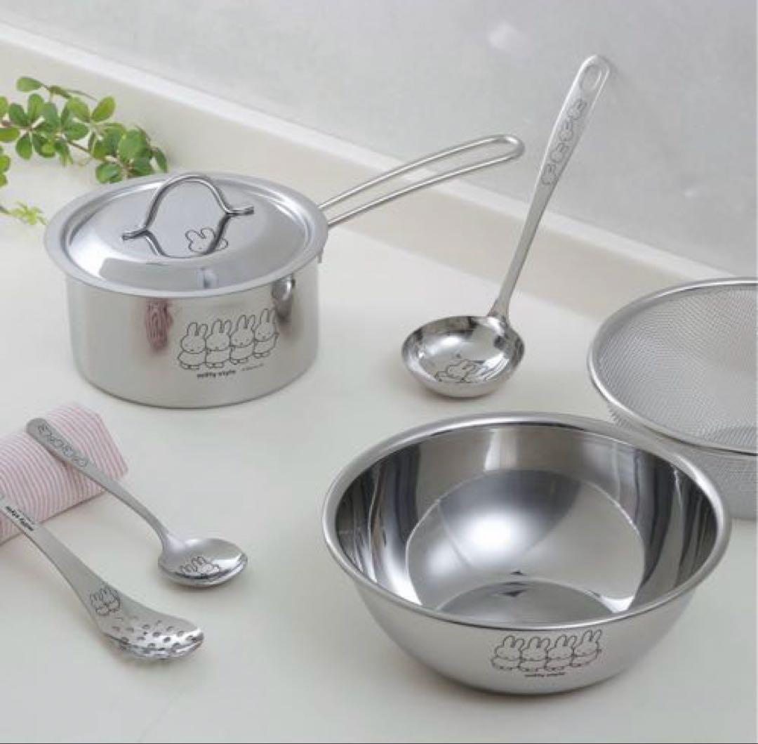 ミッフィースタイル限定　ステンレス　キッチングッズセット