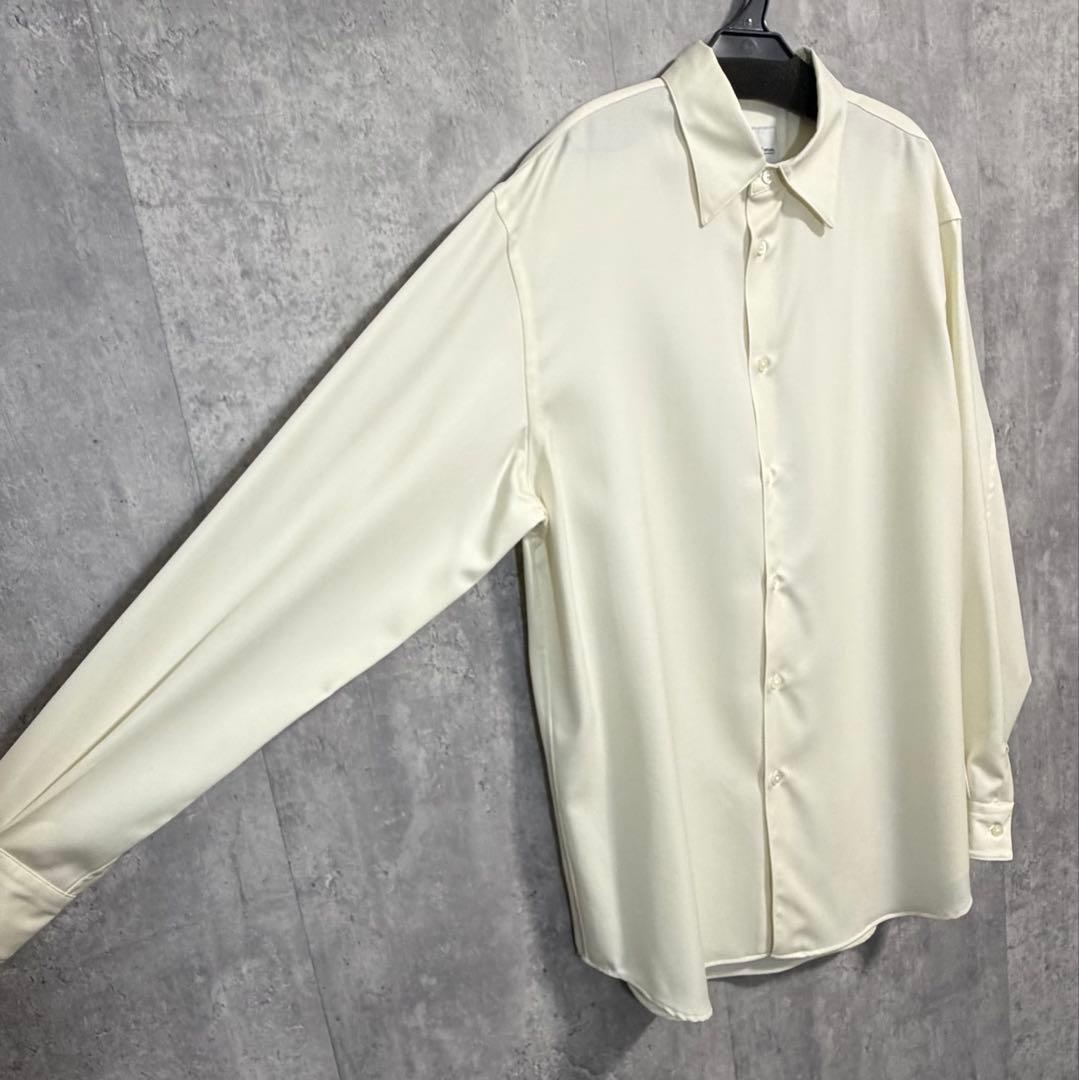 【新品未使用】MB ULTIMATE尾州ウール パーマネントシャツSオフホワイト