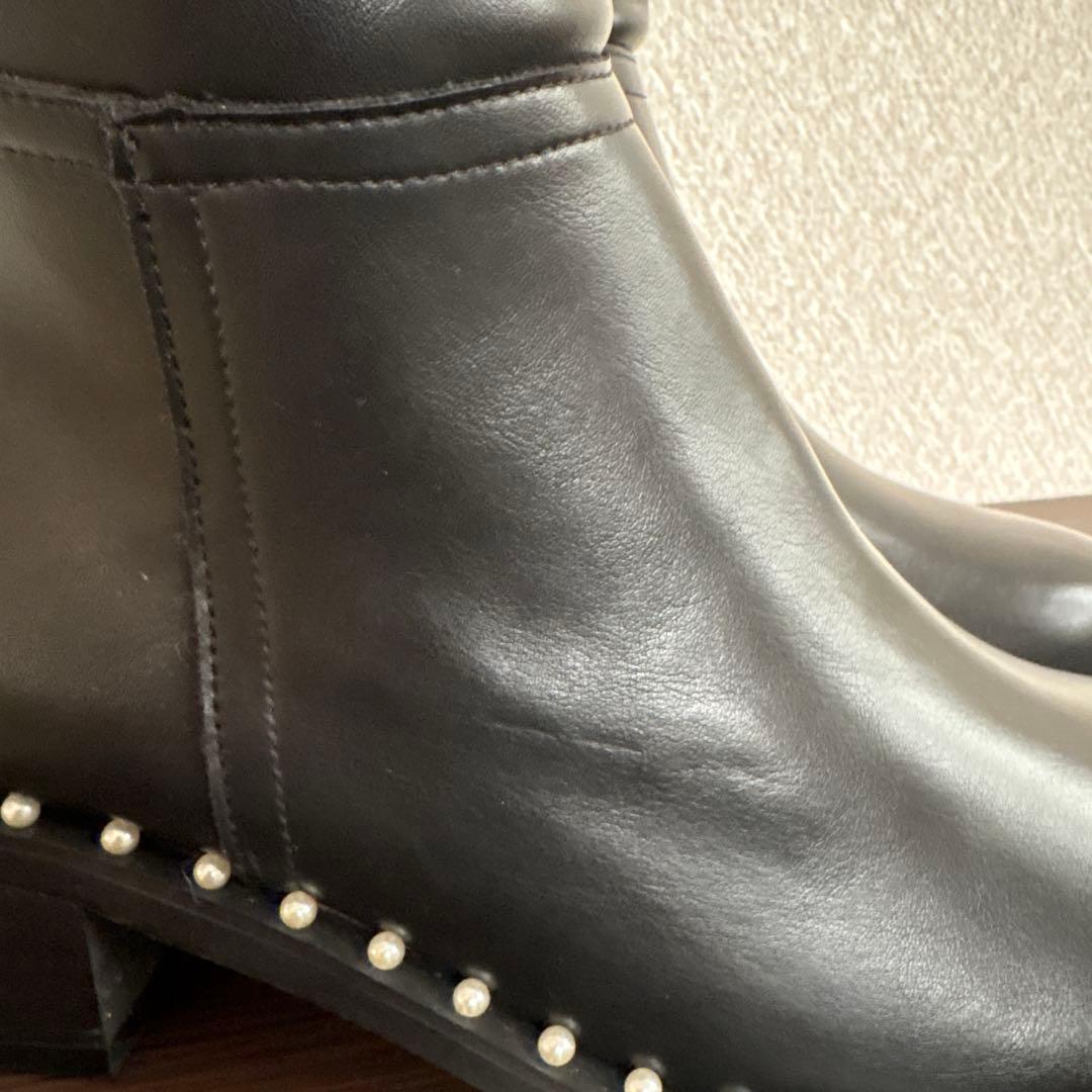 【新品未使用♡完売品】アキロン×Donobanコラボ パールロングブーツ