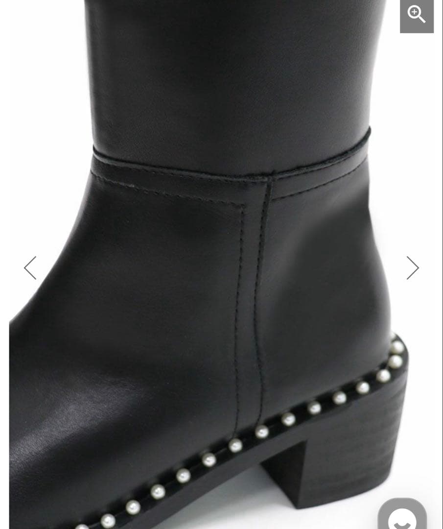 【新品未使用♡完売品】アキロン×Donobanコラボ パールロングブーツ