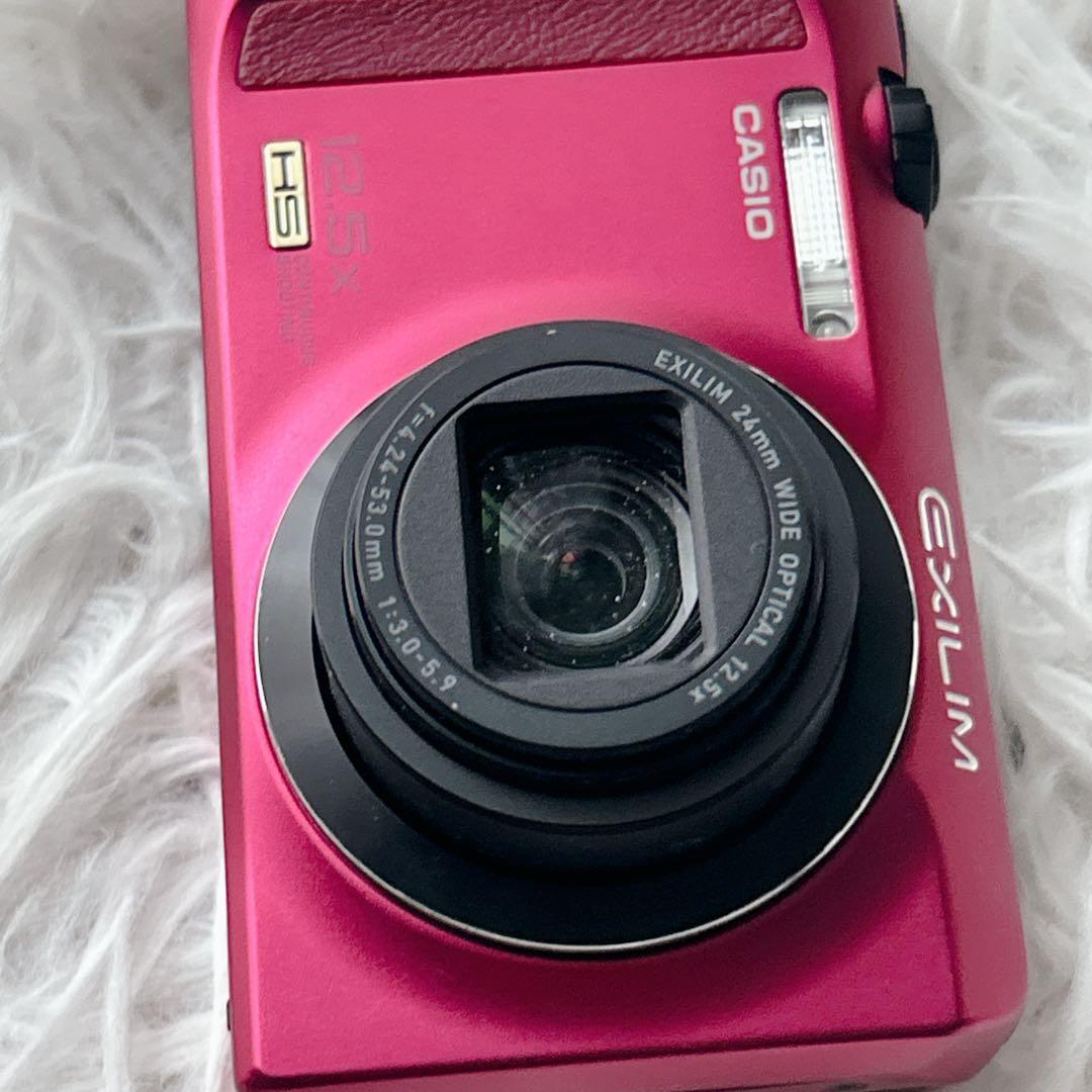 【美品】CASIO EXILIM EX-ZR200 コンパクトデジタルカメラ