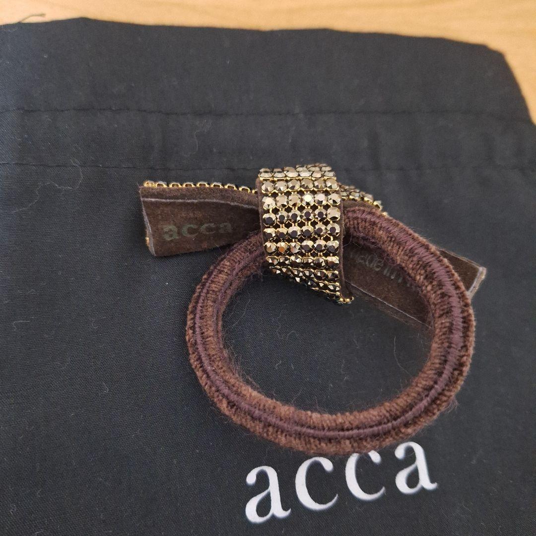 acca アッカ オードリードレスポニー ゴールド