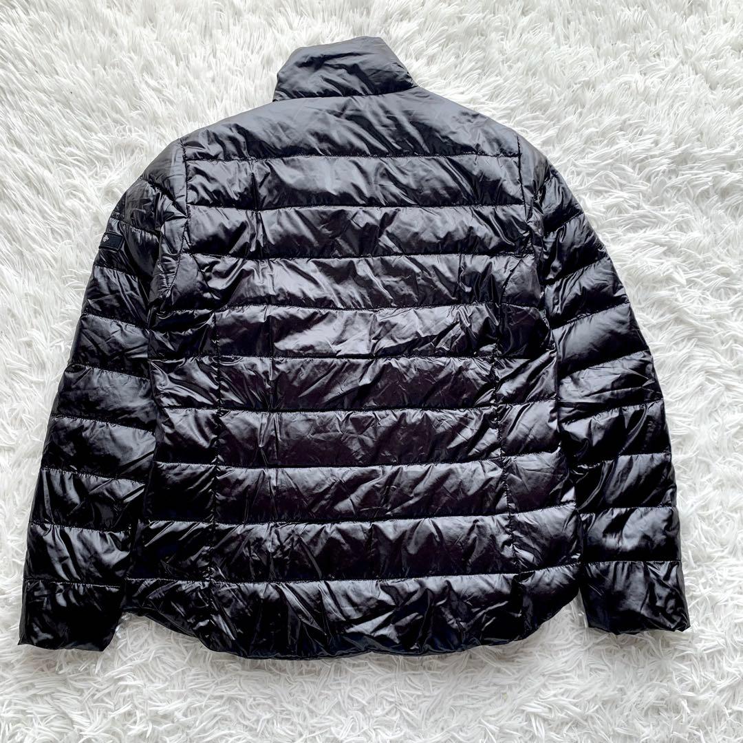 【美品】TATRAS タトラス ダウン ジャケット ワッペン ブラック