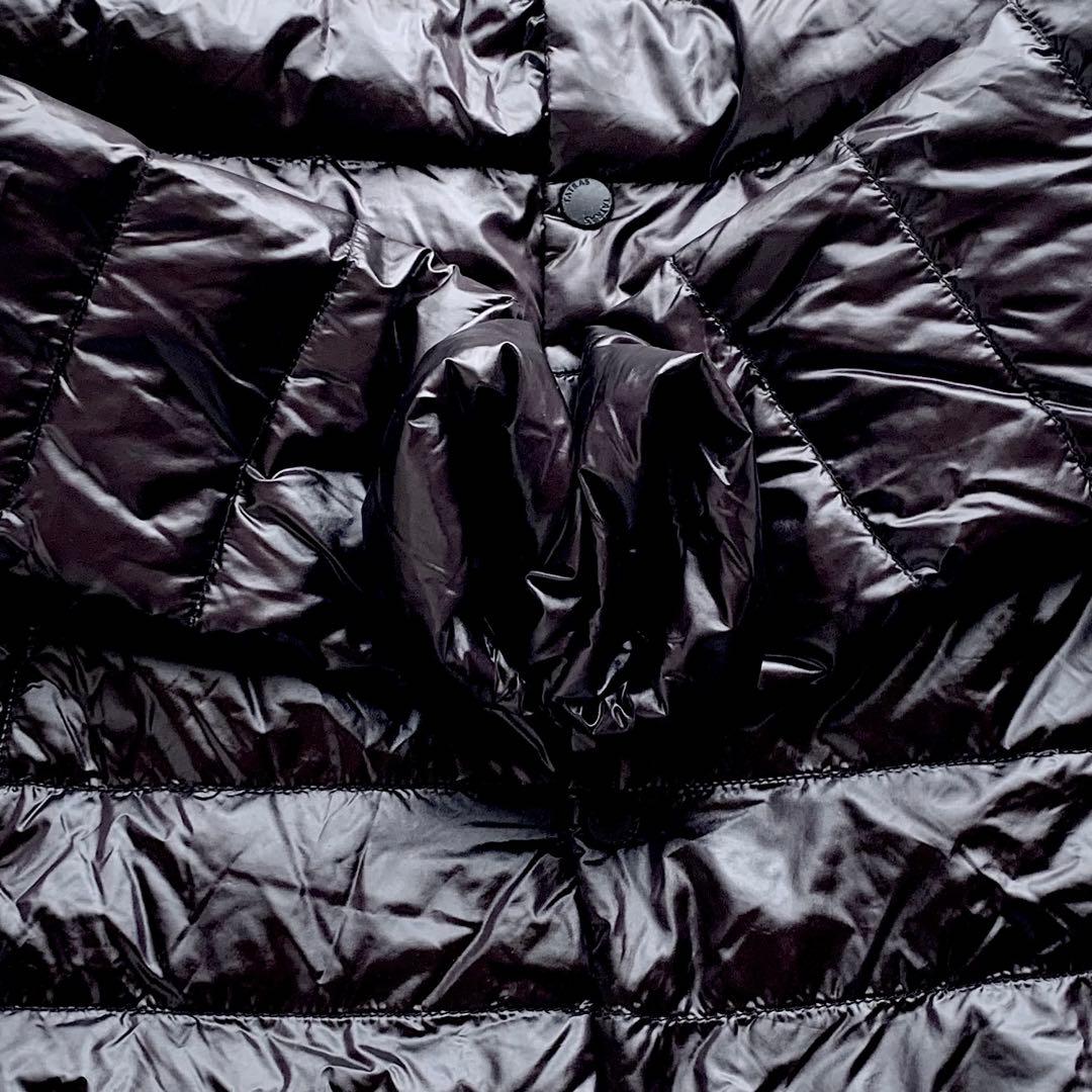 【美品】TATRAS タトラス ダウン ジャケット ワッペン ブラック