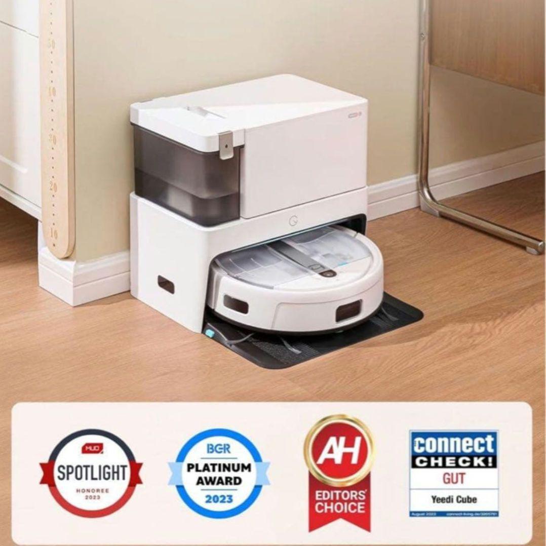 365】yeedi cube by ECOVACS ロボット 自動ゴミ 水拭き