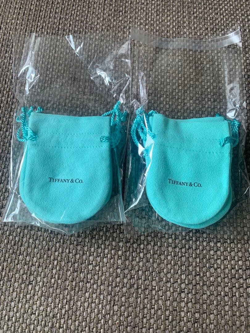 国内現行品　新品同様ティファニー巾着袋10枚セット