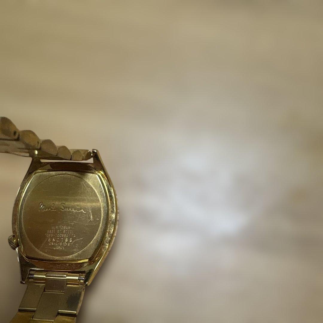 Paul Smith ゴールド スクエア時計