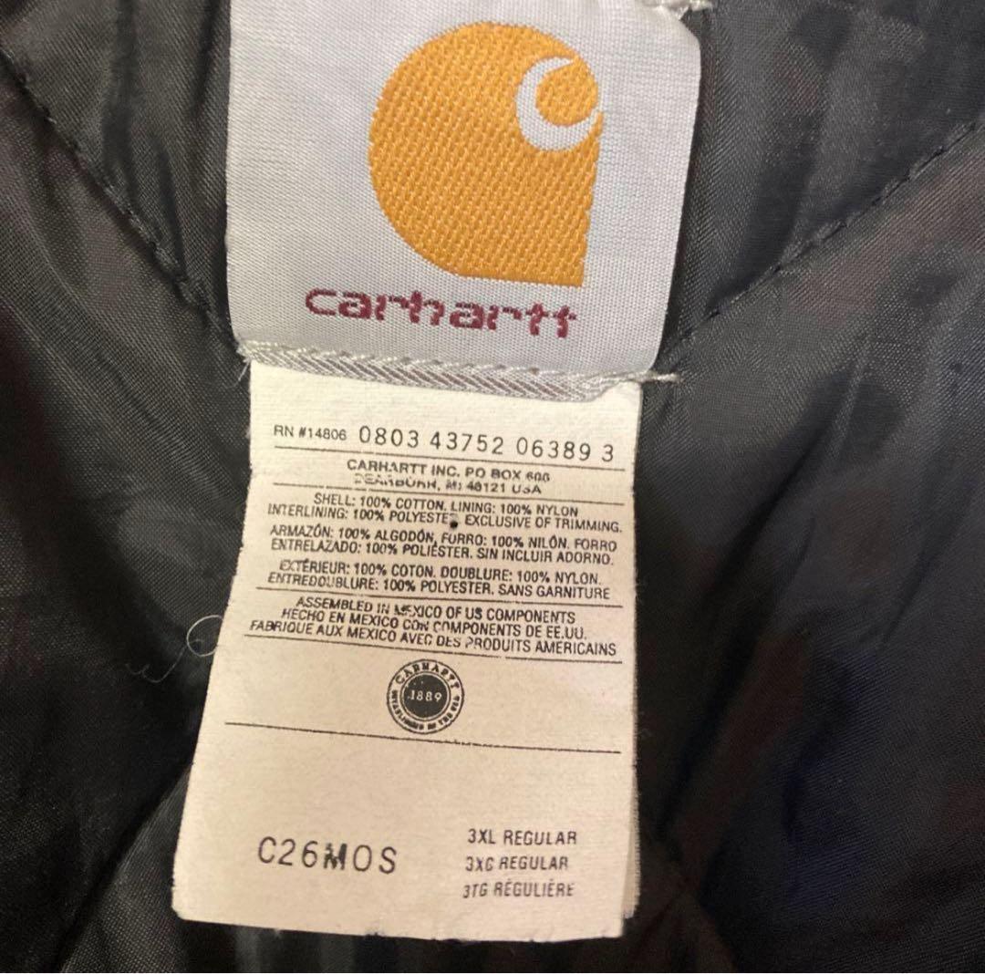 carhartt 00`sUSA製　トラディショナルコート カーキ　3XL
