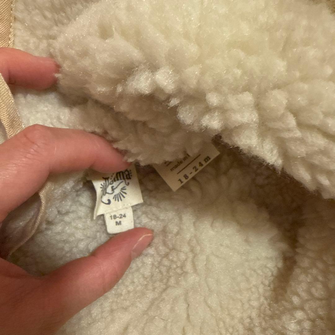 【本日限定お値下げ】apolina ロンパースとボンネットセット