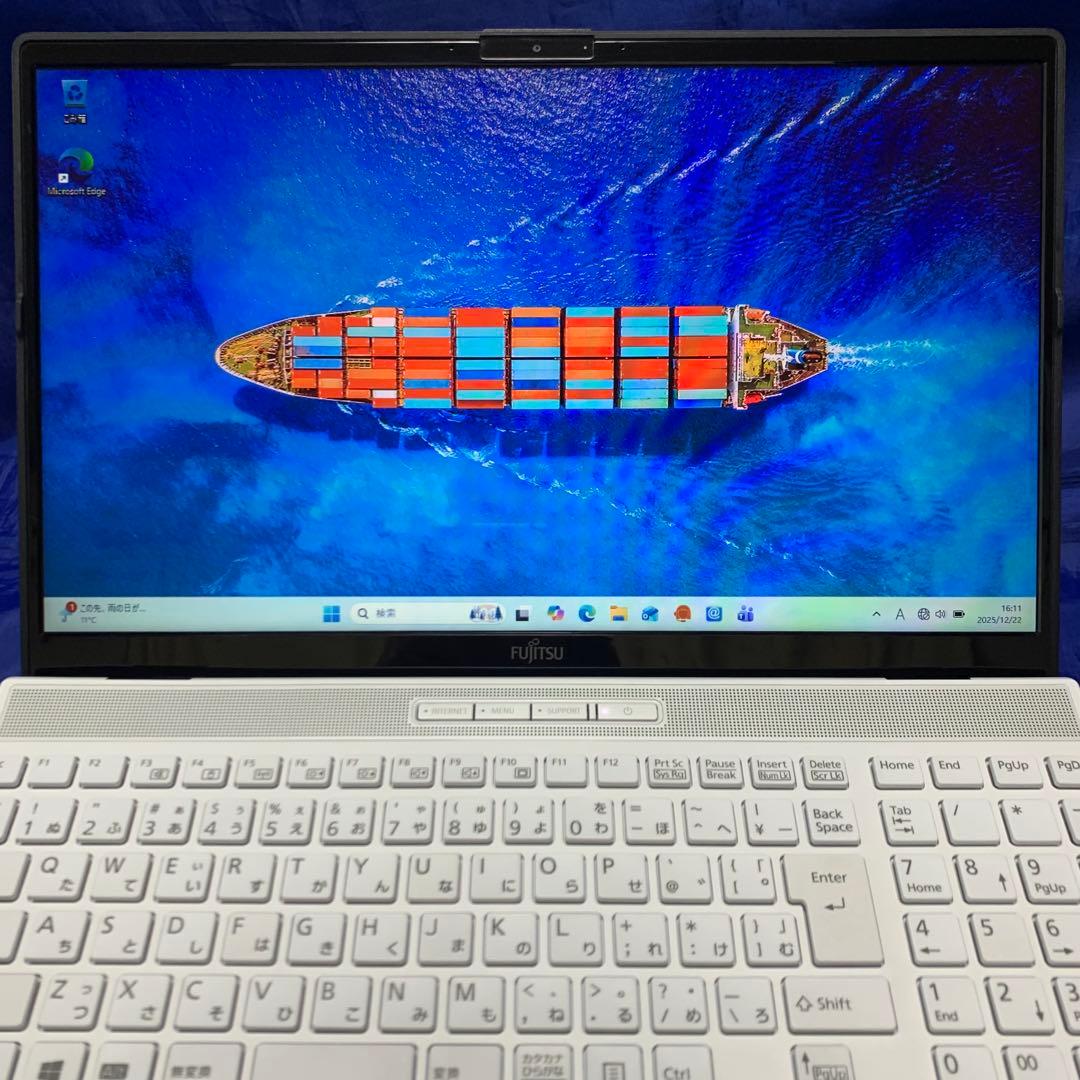 【美品・Athlon Gold搭載】 富士通 LifeBook ノートパソコン