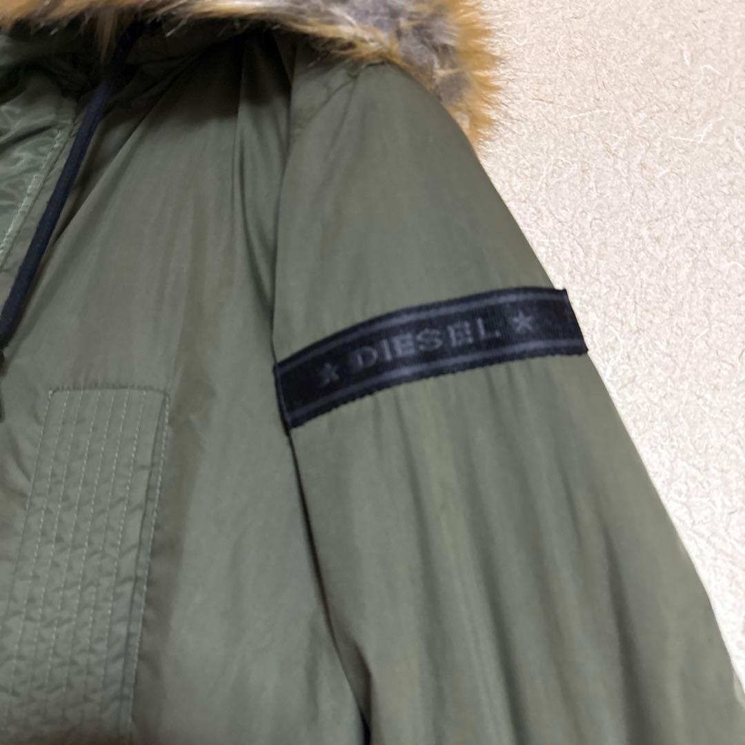 大幅お値下げ中‼️美品 DIESEL ディーゼル モッズコート ロングダウンコート