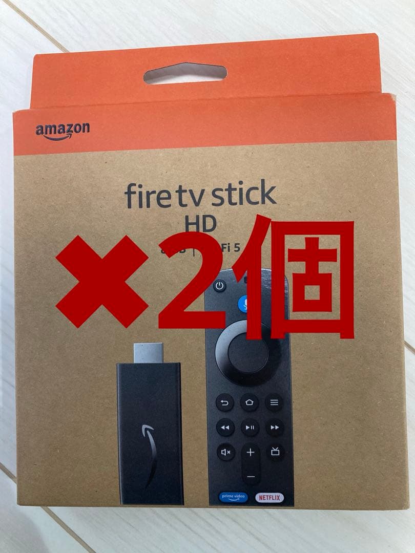 Amazon Fire TV Stick HD 8GB Wi-Fi 5 2個