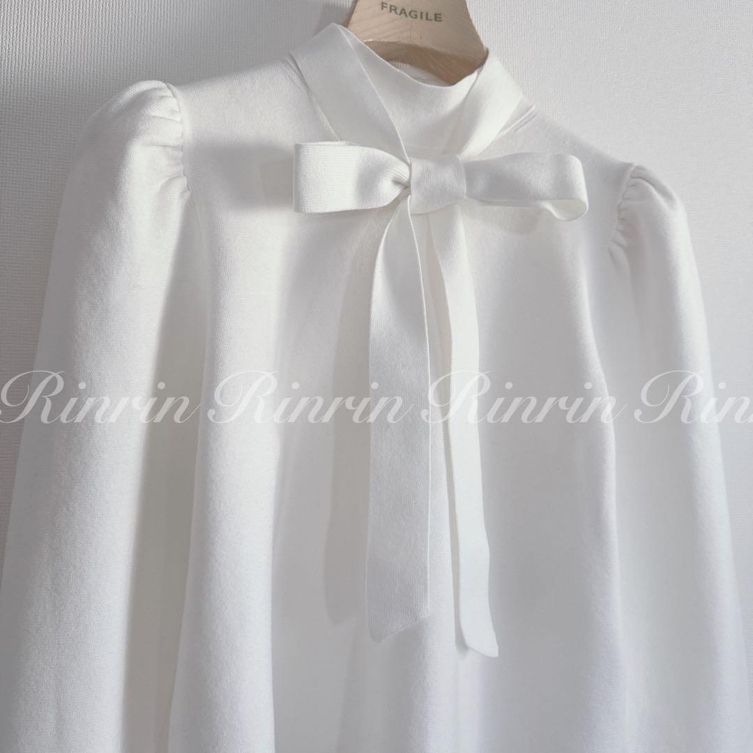 【未使用】ANAYI 16Gミラノリブハイネックプルオーバー 38