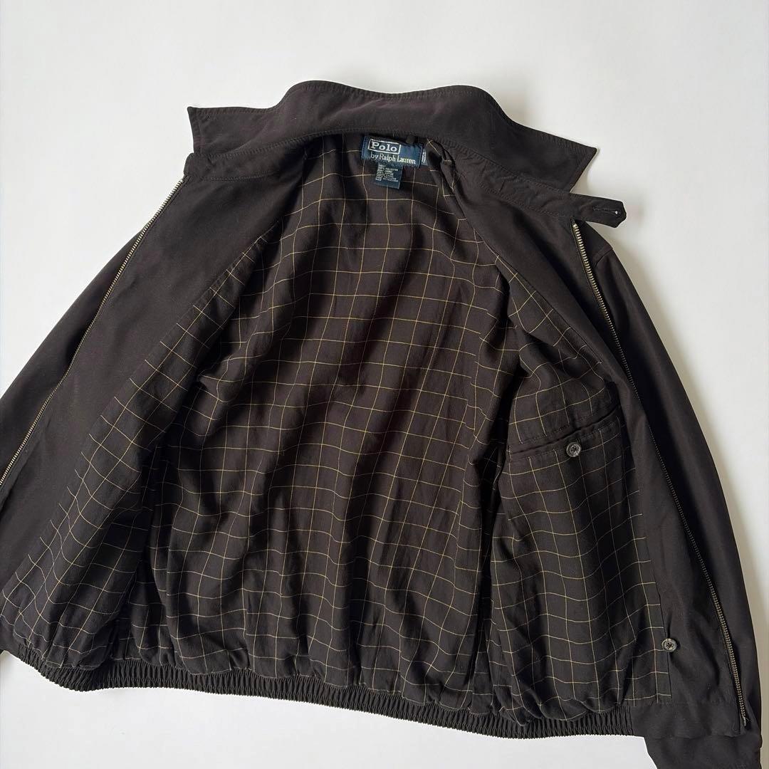 90-00s ラルフローレン スイングトップ ドリズラー ハリントンジャケット