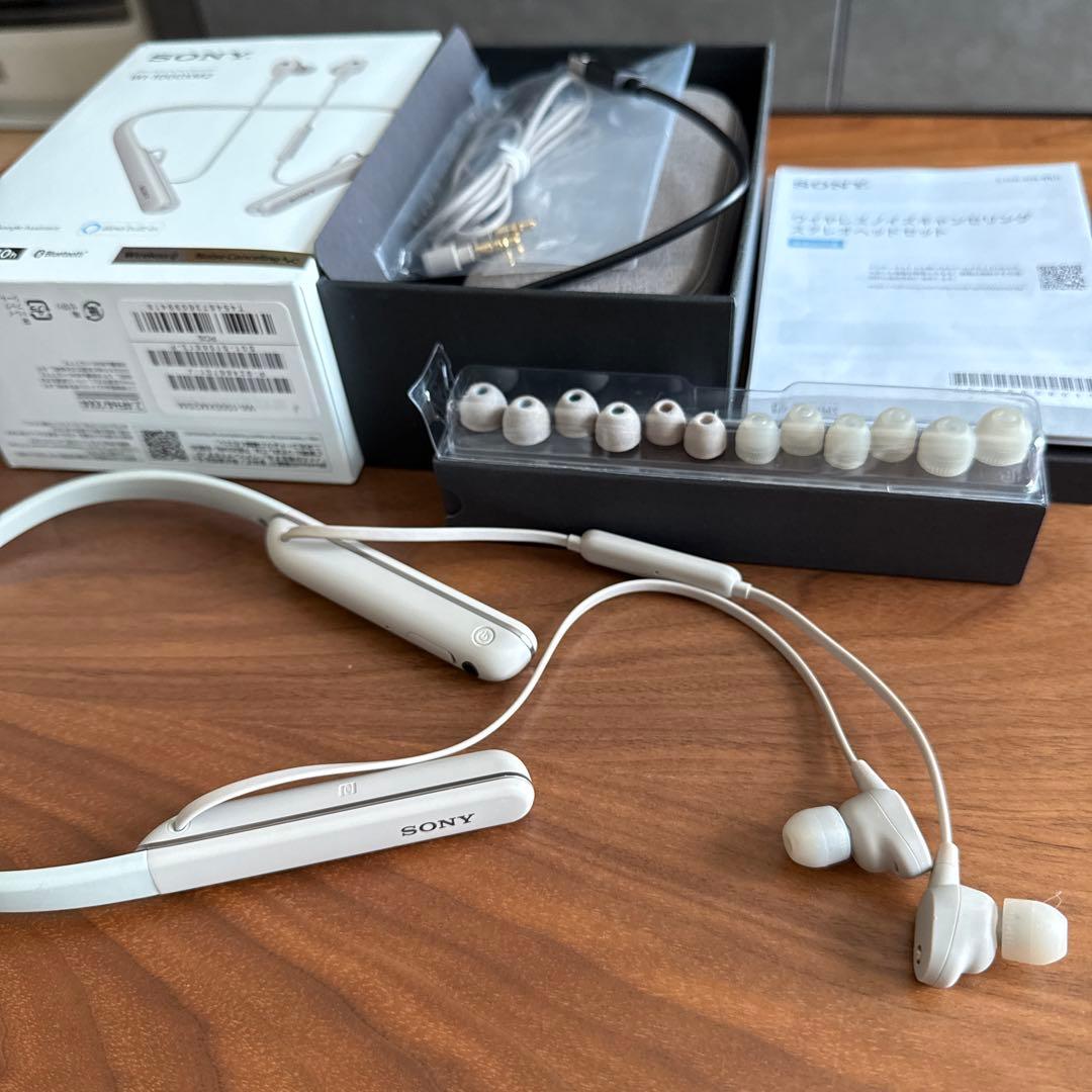 SONY ワイヤレス　ノイズキャンセリング　 ステレオヘッドセット