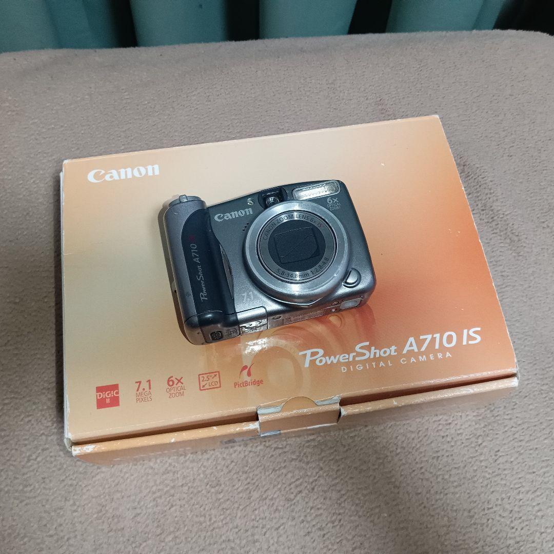 Canon PowerShot A710 IS 本体　コンデジ　カメラ　キャノン