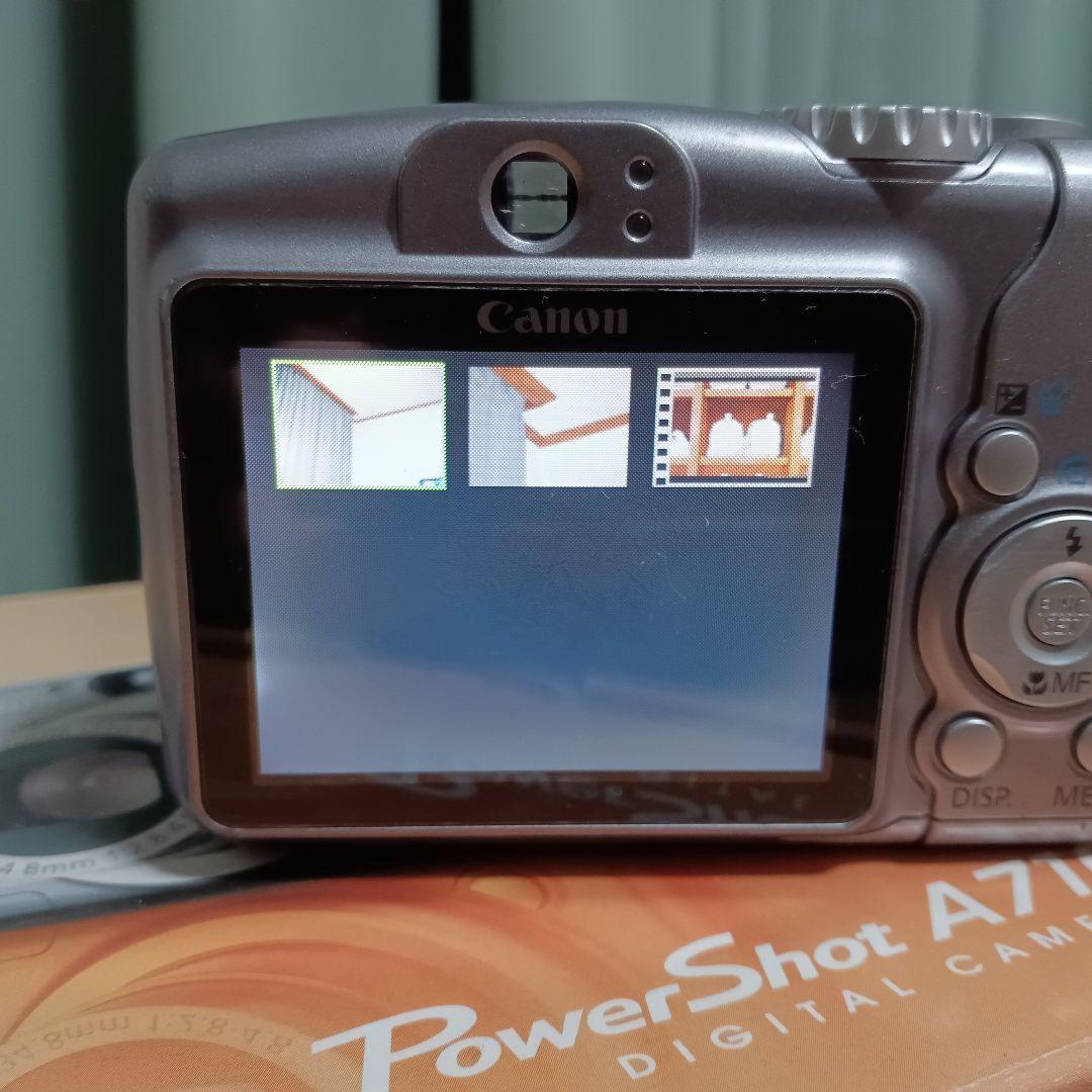Canon PowerShot A710 IS 本体　コンデジ　カメラ　キャノン