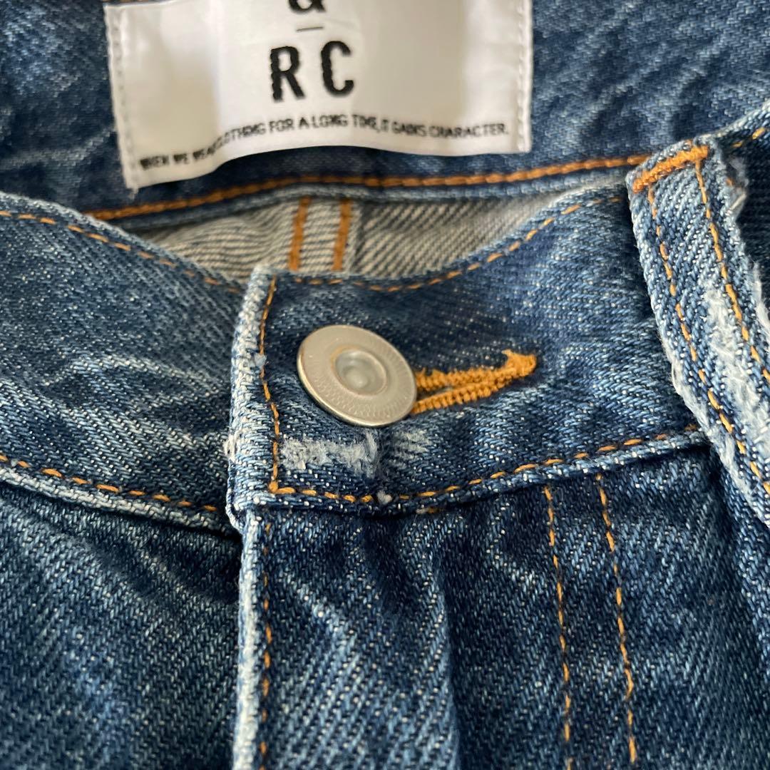 Curensology カレンソロジー ダメージカーヴィーデニムパンツ　40