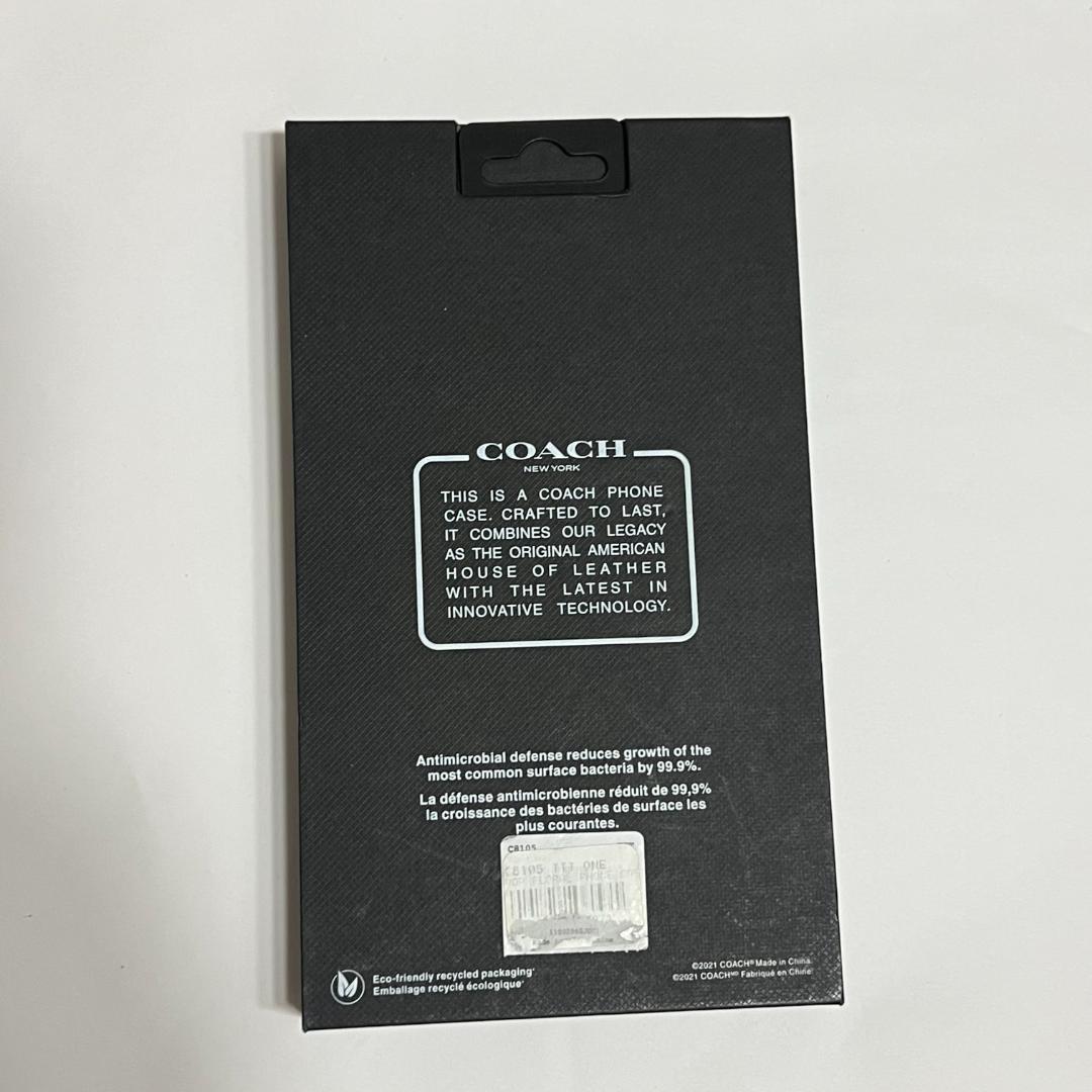 新品 COACH コーチ iPhone13 pro 対応 ケース C8105