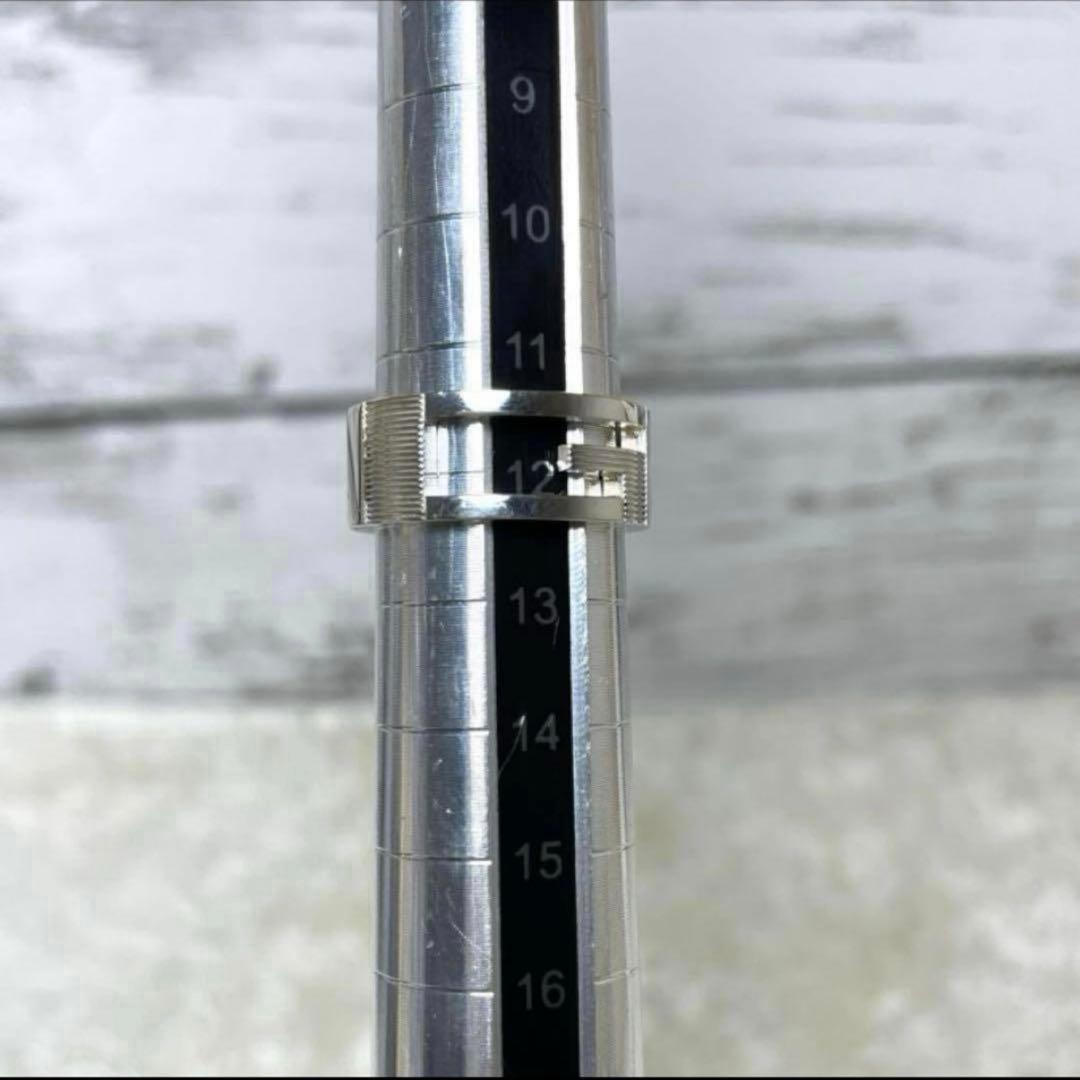 GUCCIグッチ ブランデッドGリング 12号 シルバー925