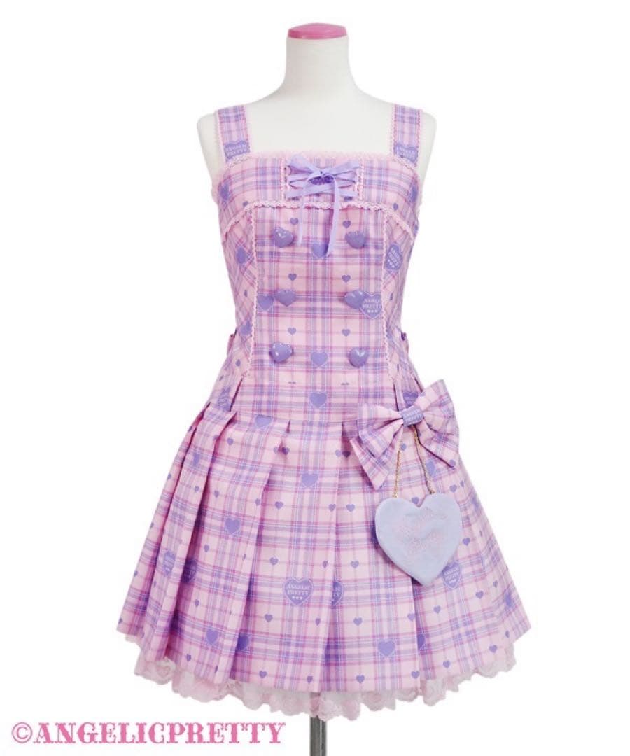 t*i様 AngelicPretty SprinkleHeartTartan J