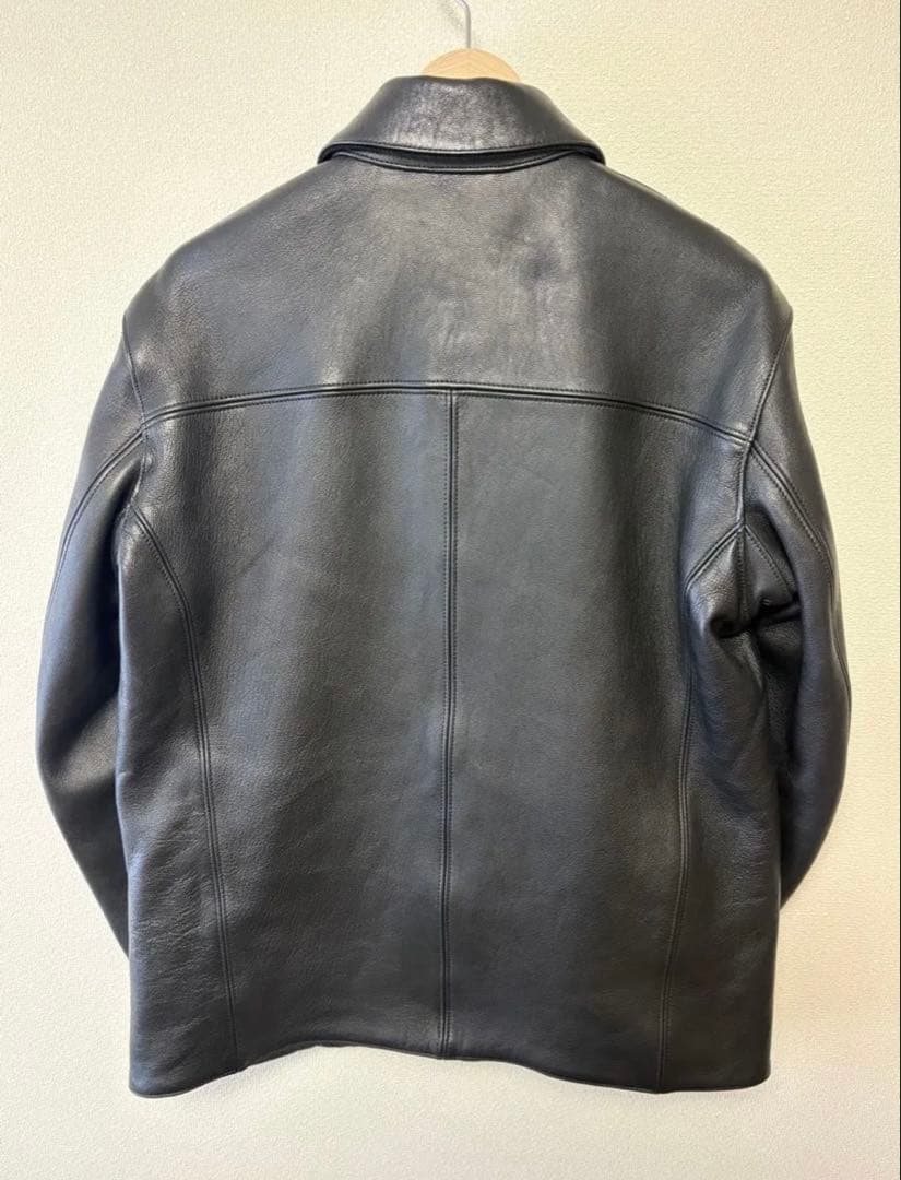アディクトクローズ　シープスキン カーコート ブラック　サイズ42