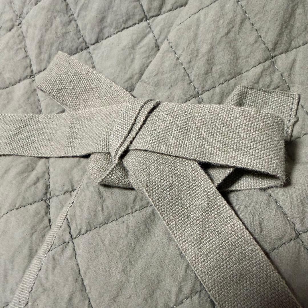 nestRobe　コットンラミーキルティングリバーシブルベスト　ネストローブ