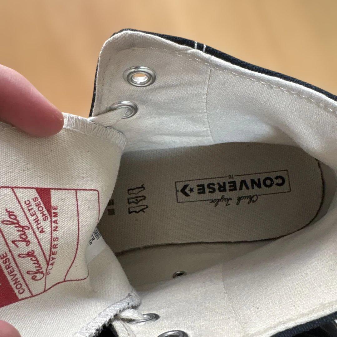 定番 CT70 コンバース チャックテイラー ハイカット ブラック 27.0cm