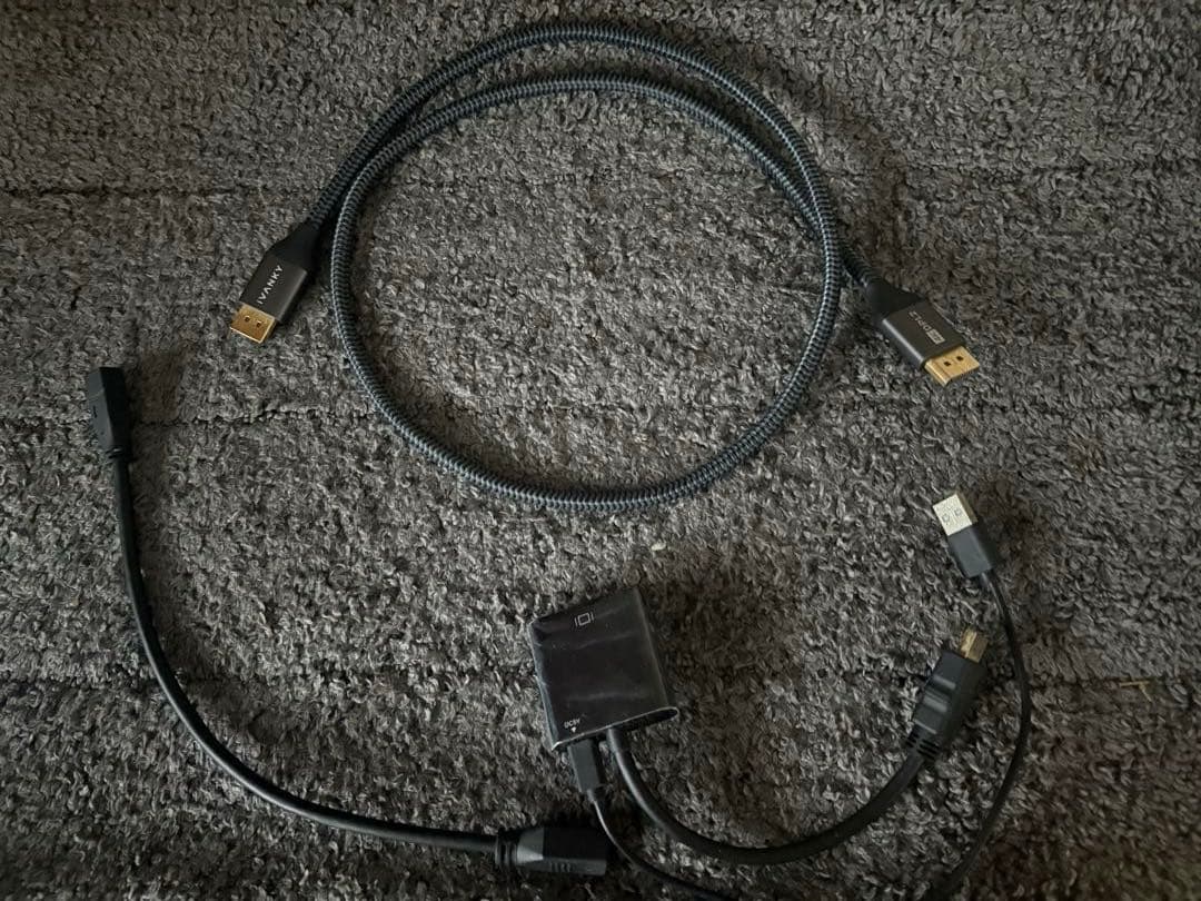 Apple Cinema Display 27インチ モニター+ケーブルetc