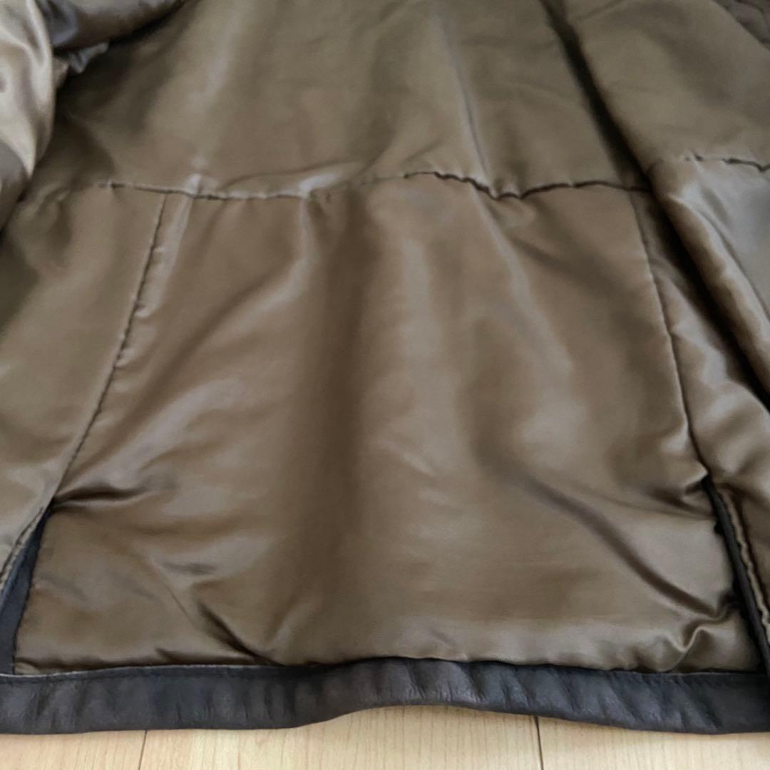 USA製　ショット Schott カーコート　42 ブラウン　レザー