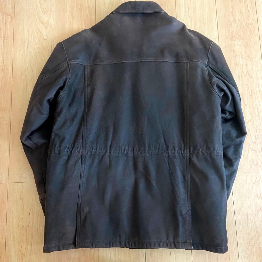 USA製　ショット Schott カーコート　42 ブラウン　レザー