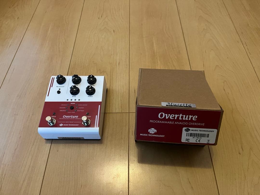 RJM Overture マルチ オーバードライブ