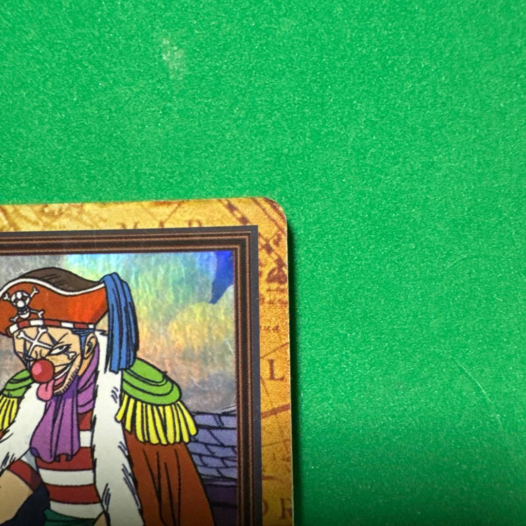 ワンピース トレーディングカード 初期 ルフィ　バギー　の2枚