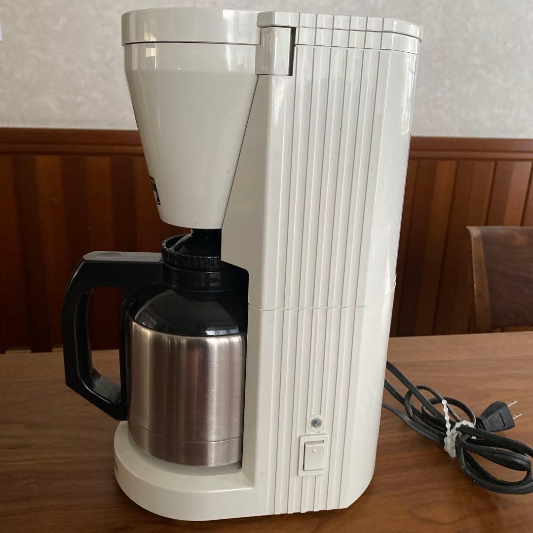 Cafétèk 保温ポット　コーヒーメーカー ホワイト