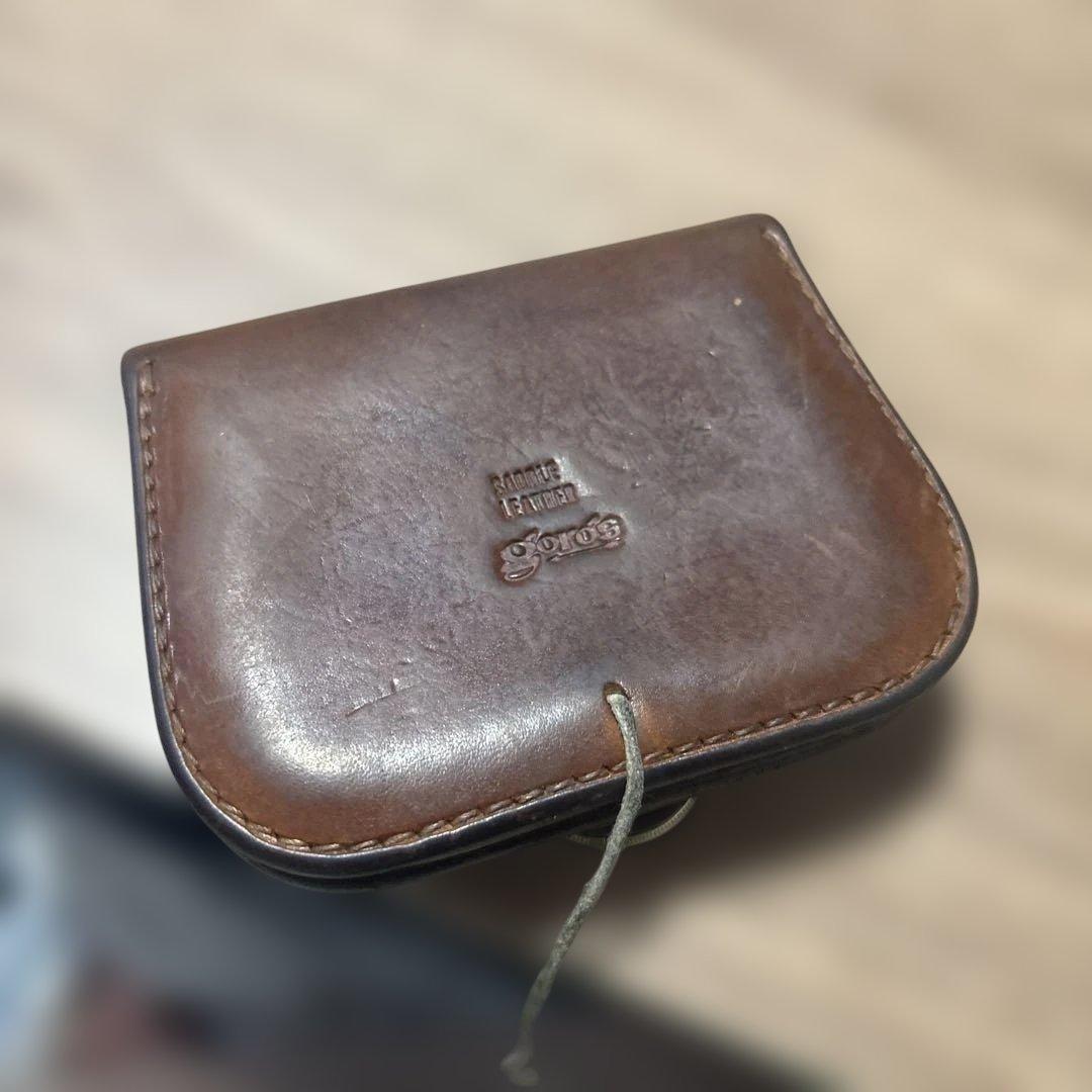 goro's角形小銭入れ