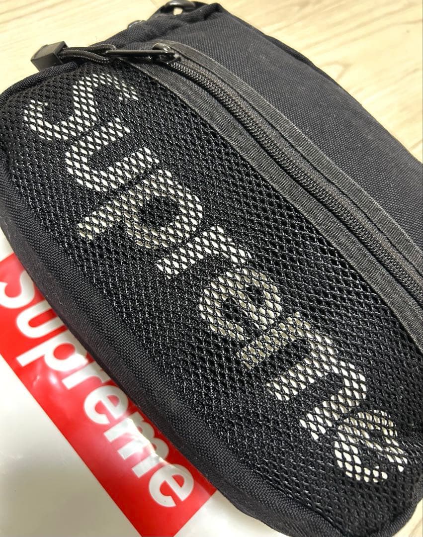 24H以内発送 完売品 激レア 黒 14ss Logo Shoulder Bag