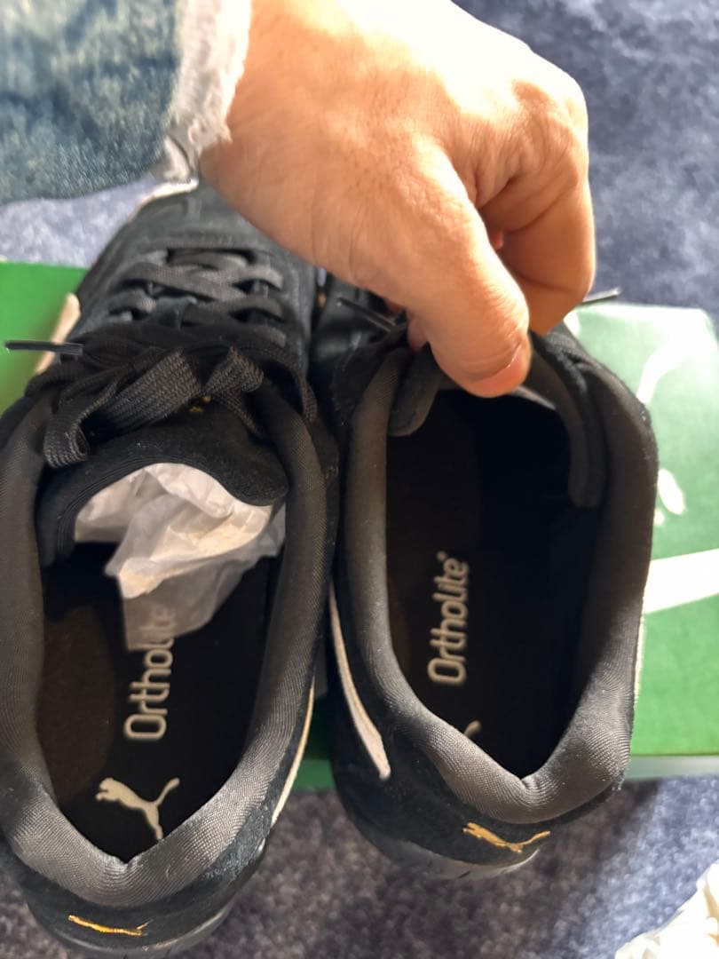 美品　PUMA SPEED CAT スピードキャット　ブラック　26.5