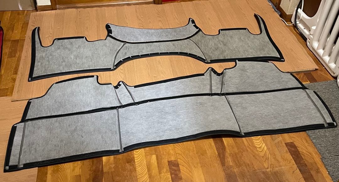 ハイエース　ワイド　デッキカバー　新品　舞杏　テールランプ　ヘッドライト　赤