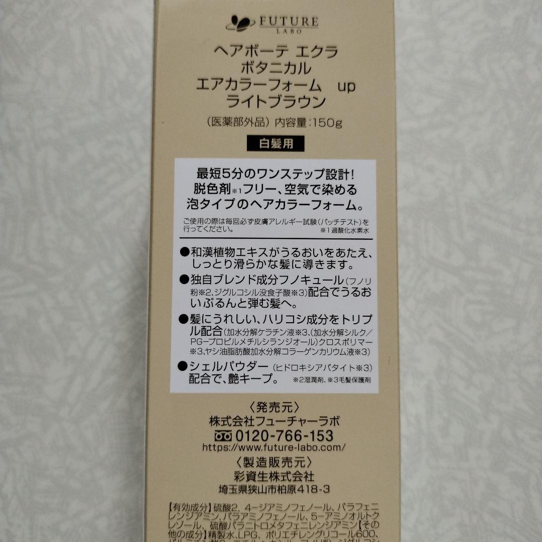 ÉCLAT ボタニカルエアカラー フォームup150g２本セット