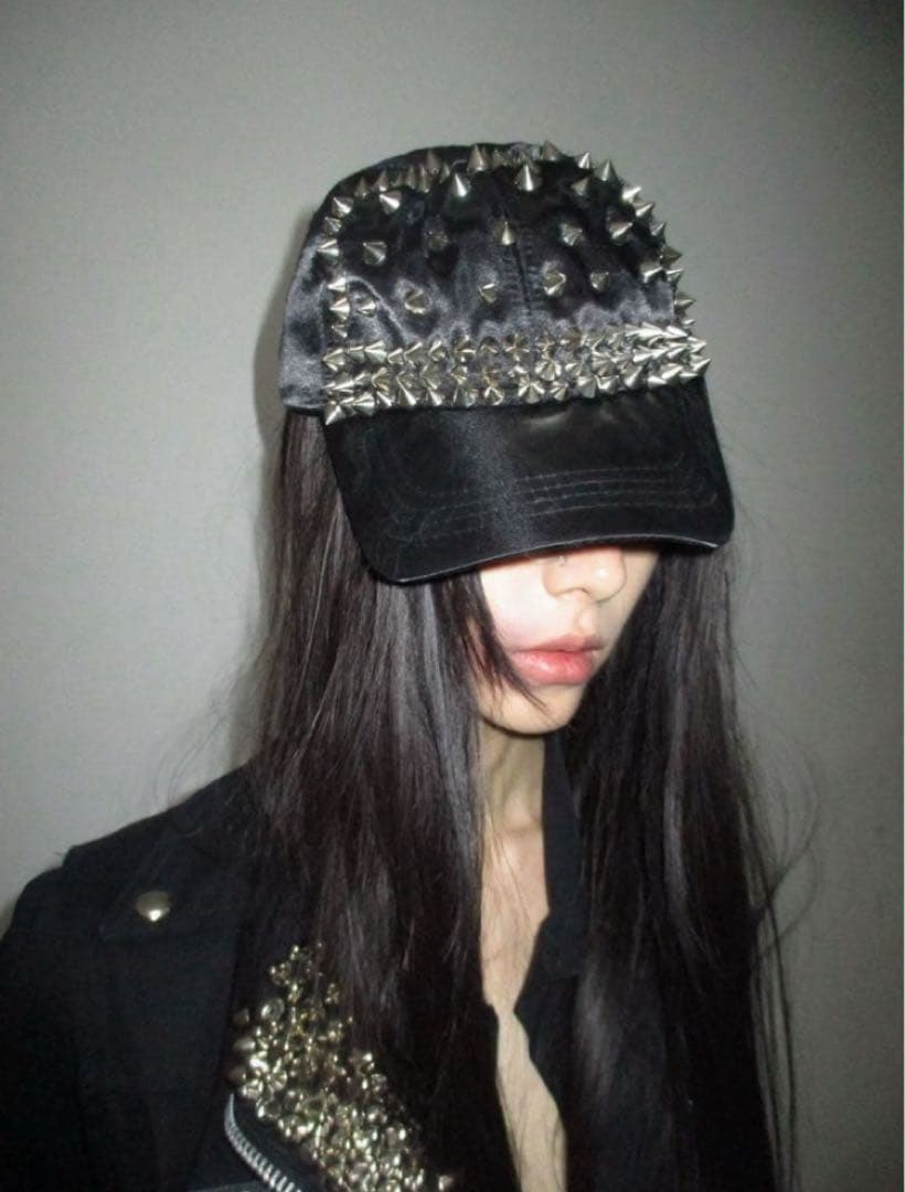 海猫　1/12 KUIN KISSA 25SS クレイジースタッズキャップ