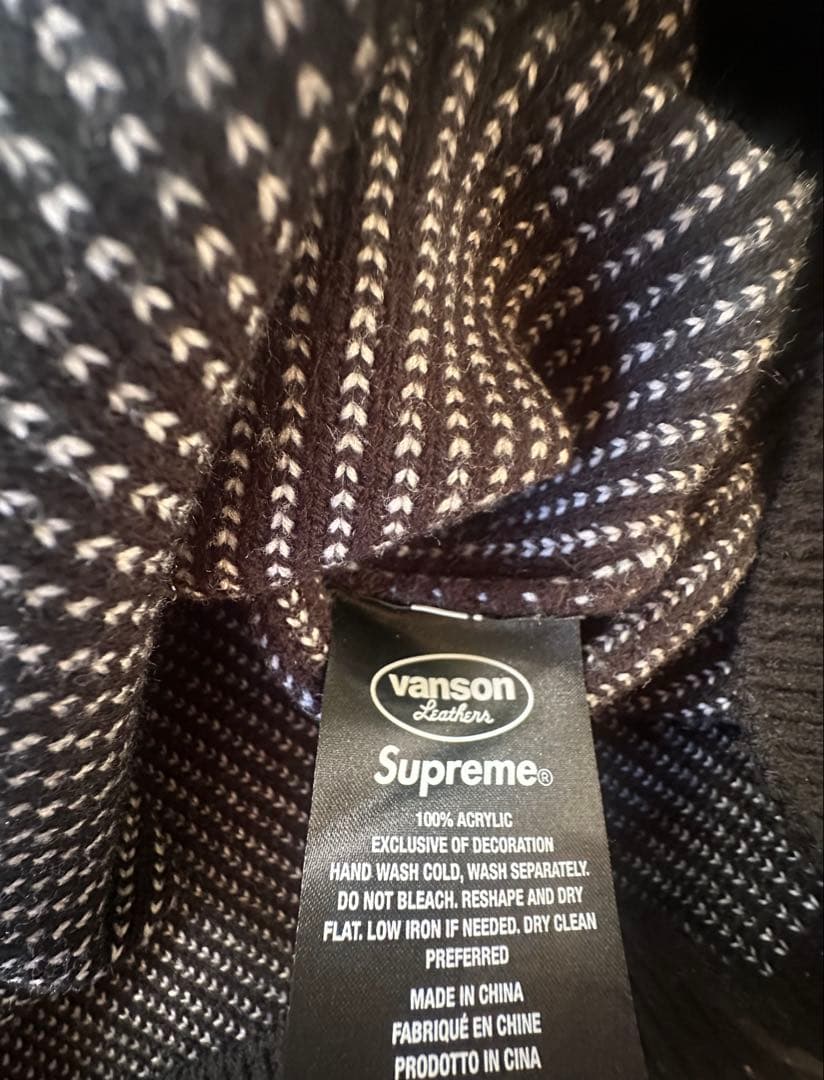 トップス Supreme/ Vanson Leathers