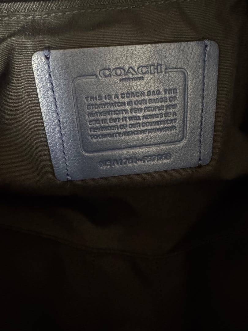 COACH コーチ　メトロポリタン　レザー　トートバッグ　F57568