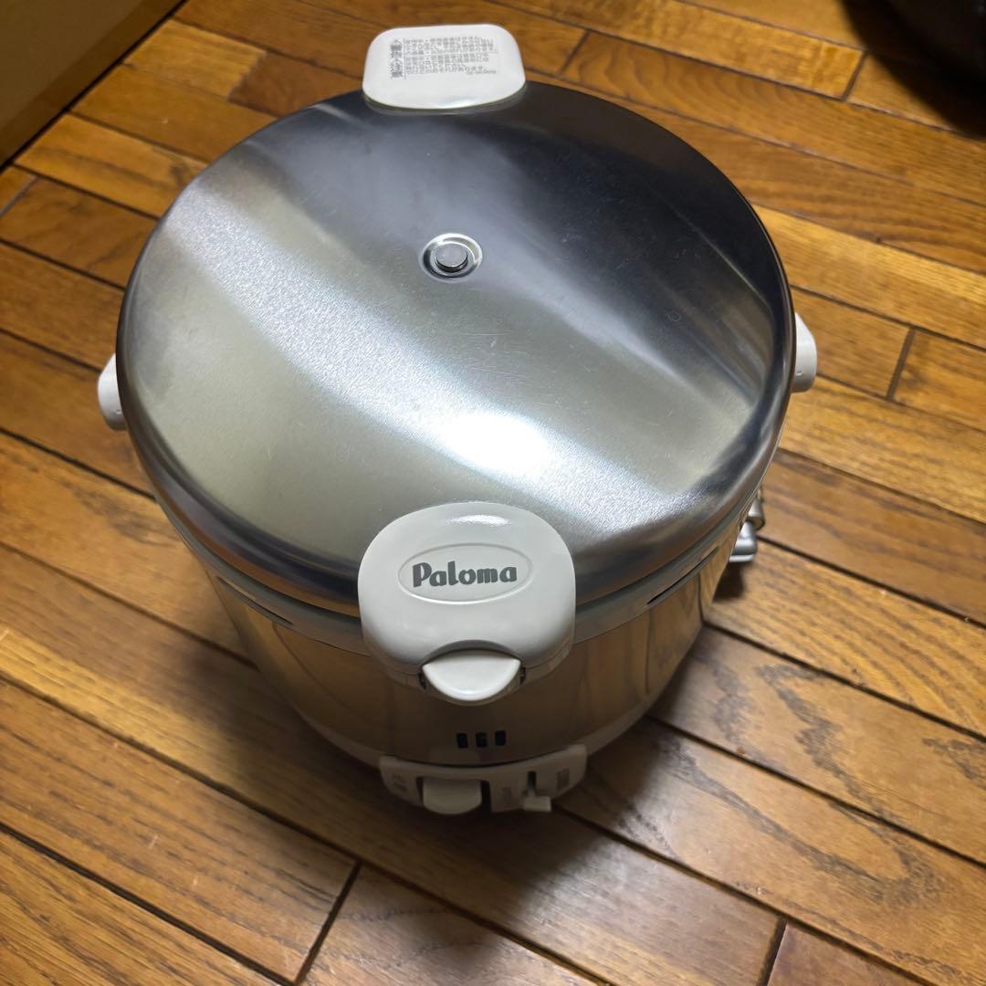 【美品】Paloma ガス炊飯器 5合炊き キャンプでも使える付属品付きセット