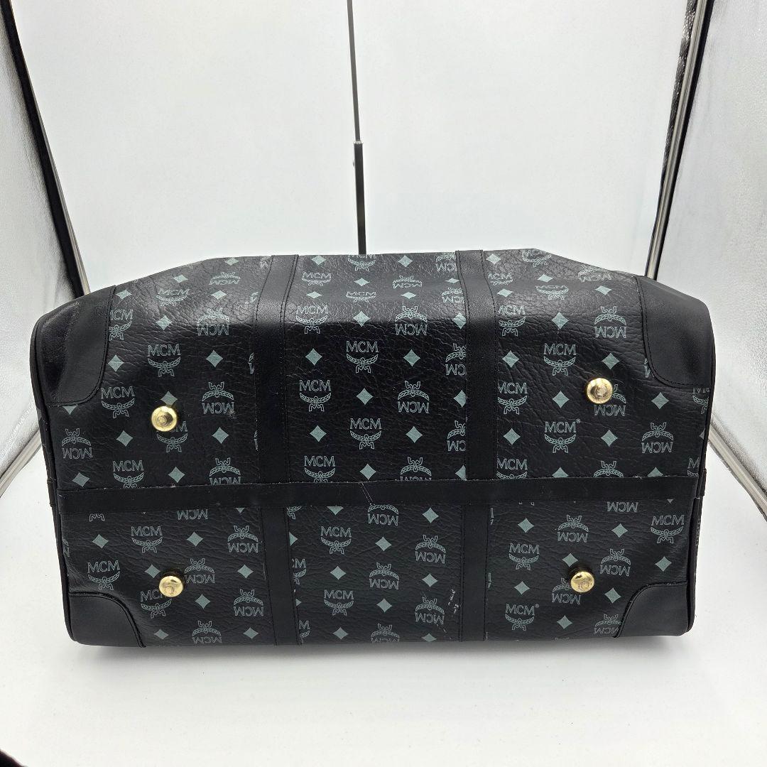 MCM ブラック ボストンバッグ