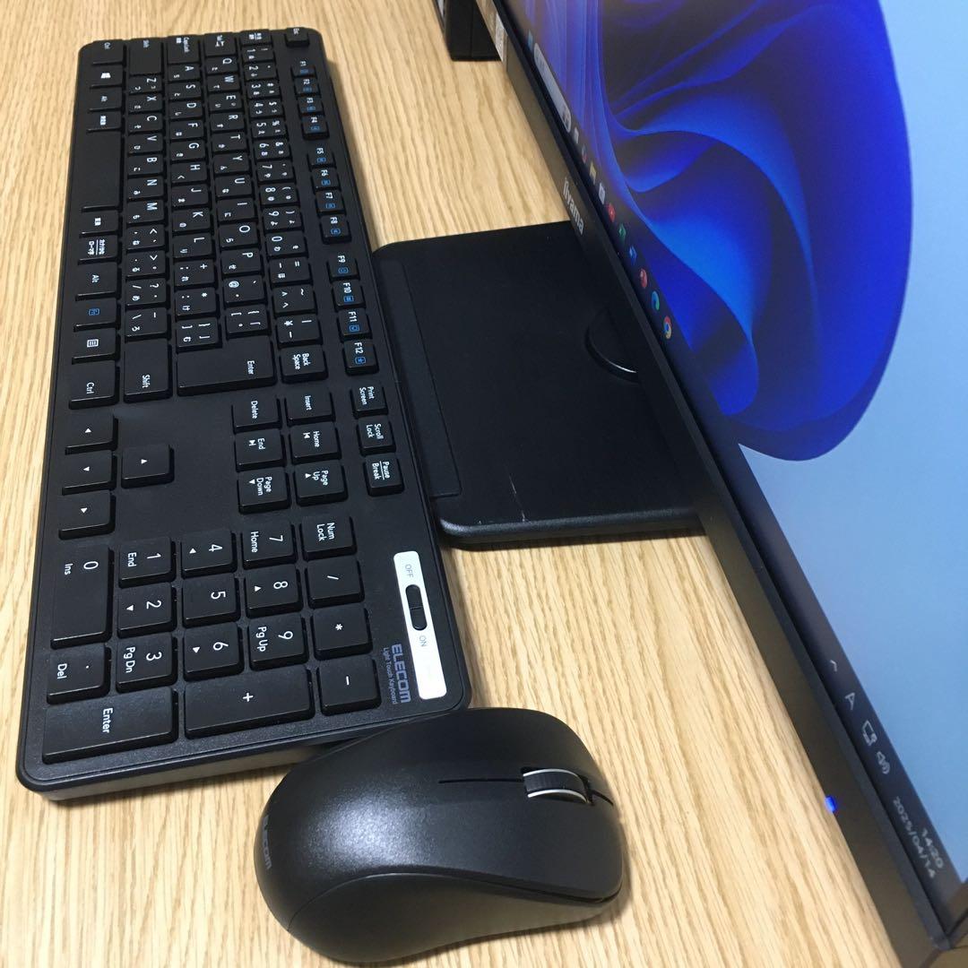 HP ProDesk Win11 デスクトップ 大画面23.8'モニター 取説