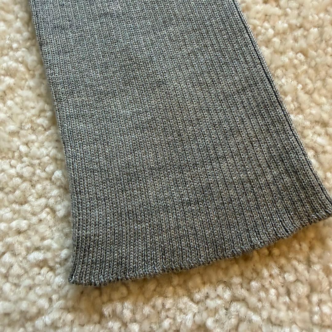 ユナイテッドアローズ シルク100％ リブ タートルネック