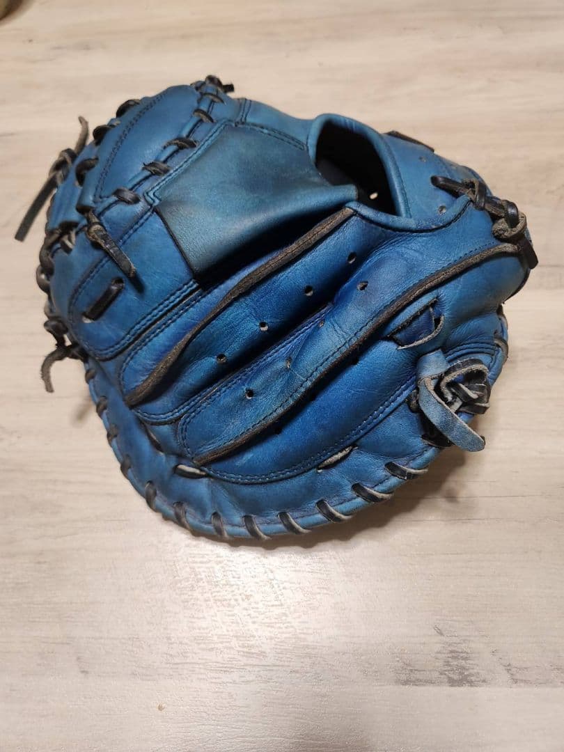 ZETT 少年軟式キャッチャーミット 青　ネオステイタス