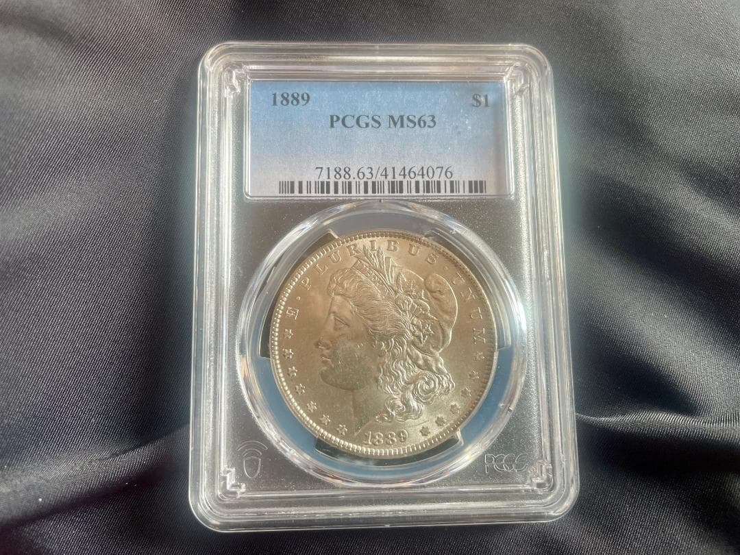 1889 1ドル 銀貨 アメリカ PCGS MS63 モルガンダラー 078