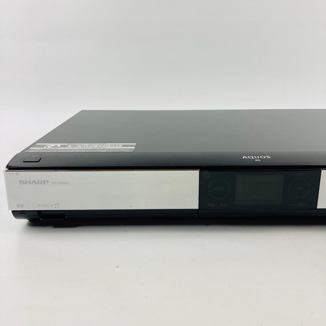 シャープ AQUOS ブルーレイレコーダー BD-HDW55 500GB W録画