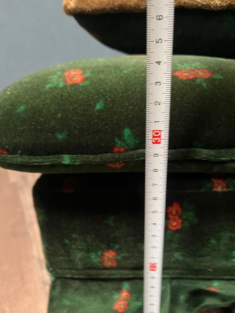 n's close＊スツール オットマン クッション付 アンティーク